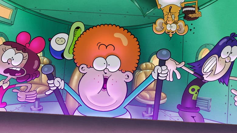 Backdrop from Billy Dilley’s Super-Duper Subterranean Summer