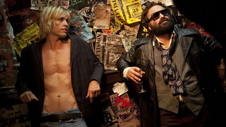 Backdrop from CBGB