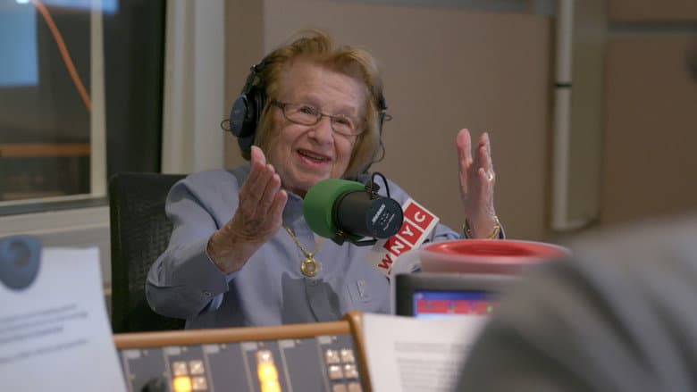 Backdrop from Ask Dr. Ruth