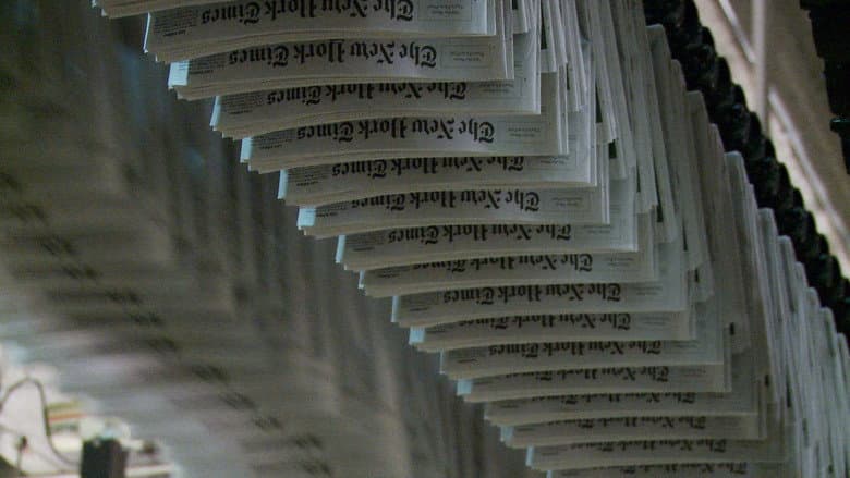 Backdrop from Page One: Inside the New York Times