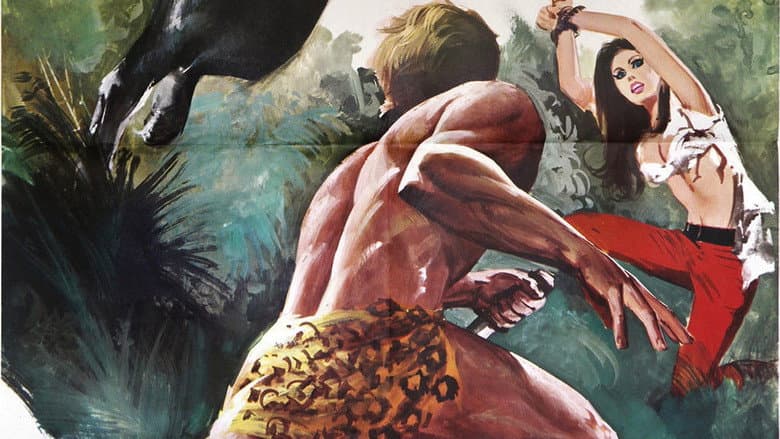 Backdrop from Tarzan's Jungle Rebellion