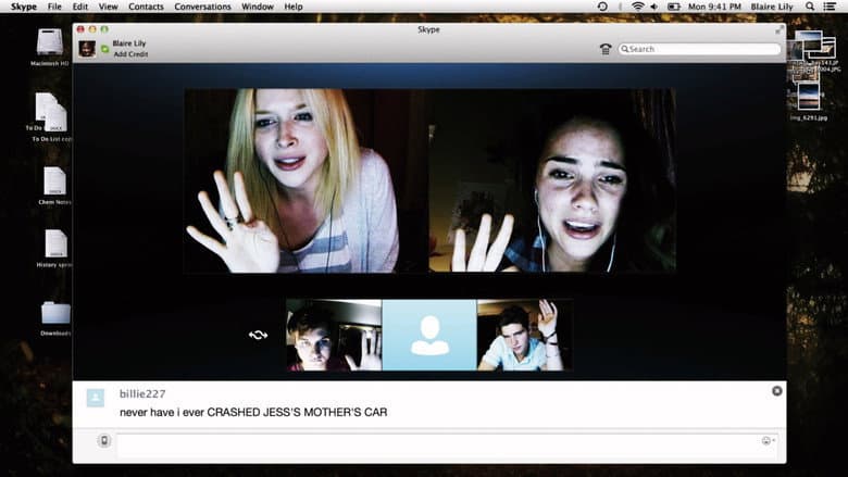 Backdrop from Unfriended