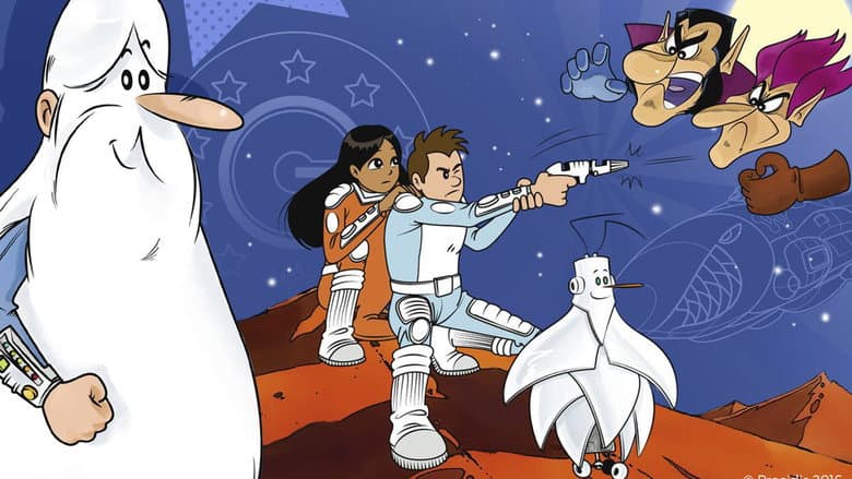 Backdrop from Once Upon a Time… Space