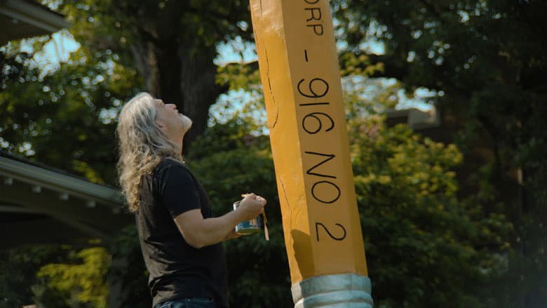 Backdrop from A Short Documentary About A Giant Pencil