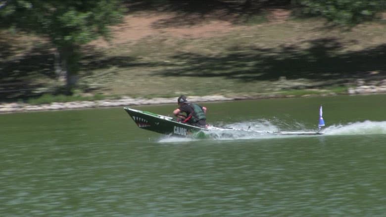 Backdrop from Flying Through Water: The Cajon Solar Team