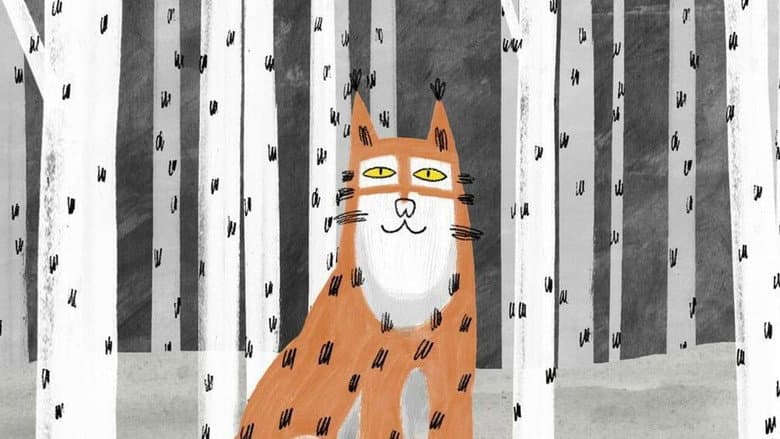 Backdrop from A Lynx in the Town