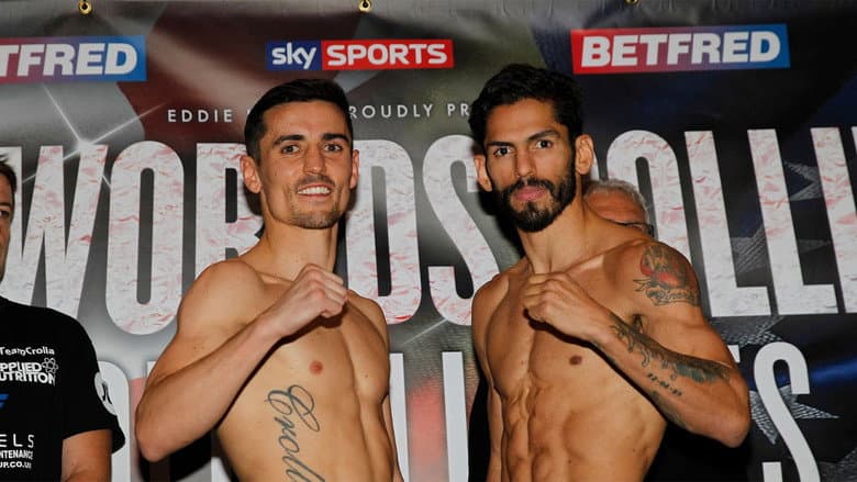 Backdrop from Anthony Crolla vs. Jorge Linares