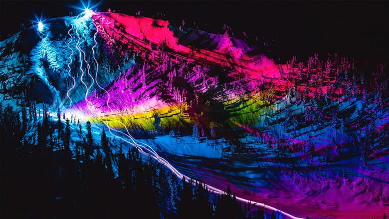 Backdrop from Fire On The Mountain