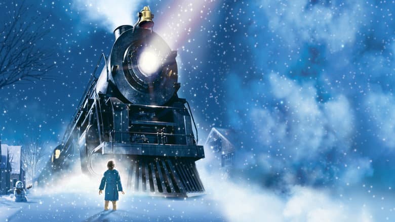 Backdrop from The Polar Express