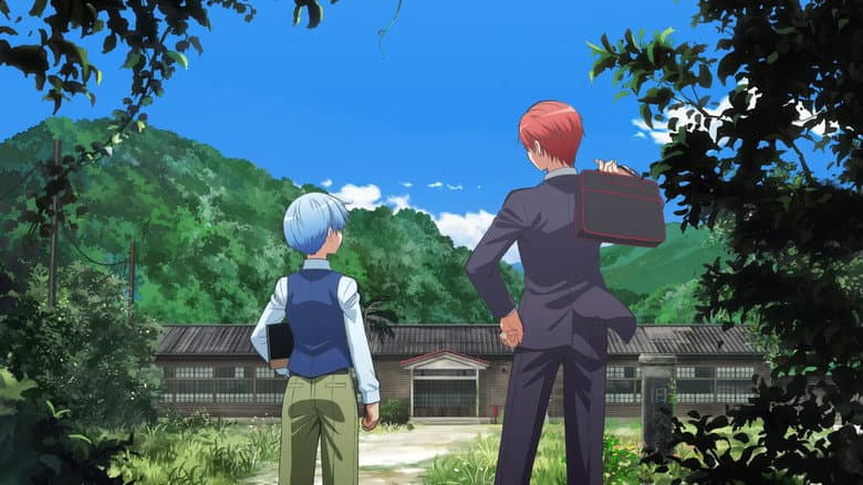 Backdrop from Assassination Classroom the Movie: 365 Days' Time
