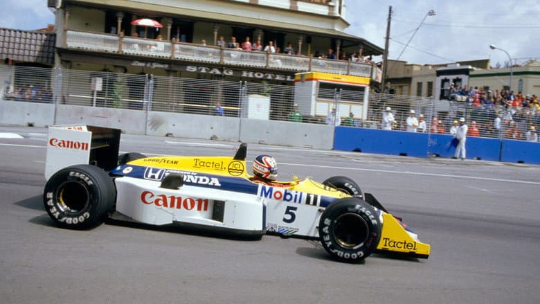 Кадр із фільму «1986 FIA Formula One World Championship Season Review»