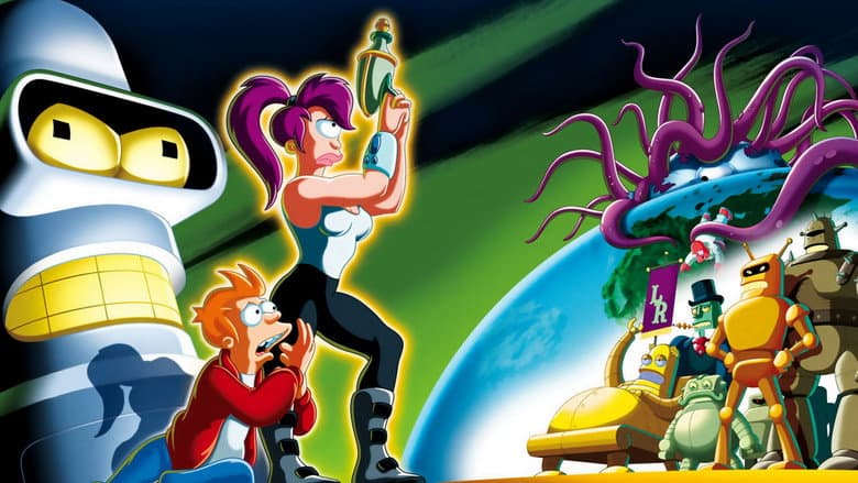 Backdrop from Futurama: The Beast with a Billion Backs