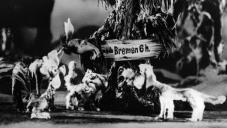 Backdrop from Die Bremer Stadtmusikanten