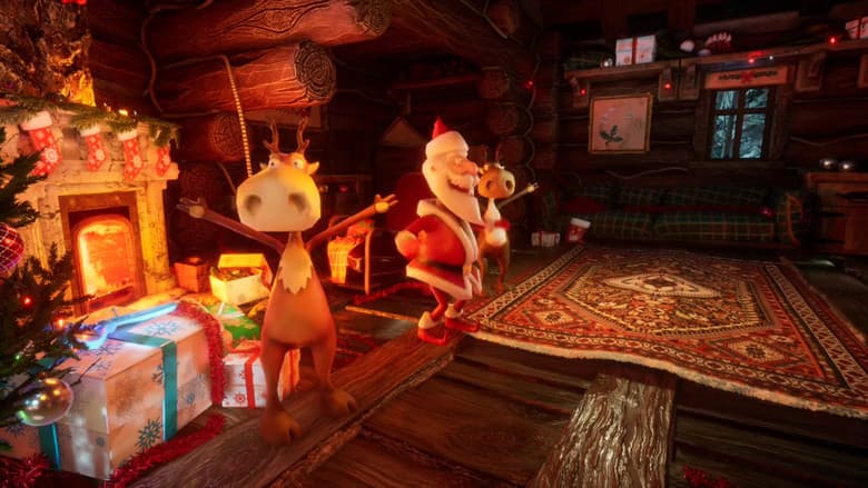 Backdrop from A Frozen Christmas 3