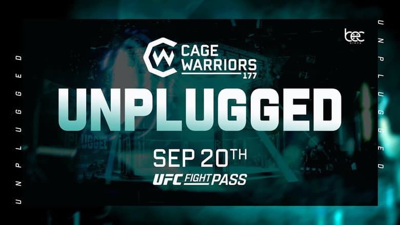 Backdrop from Cage Warriors 177: Unplugged