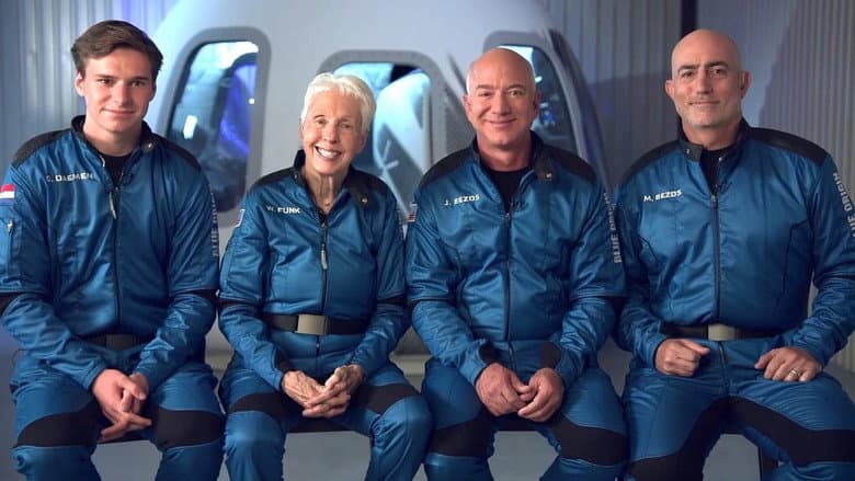 Backdrop from Space Titans: Musk, Bezos, Branson