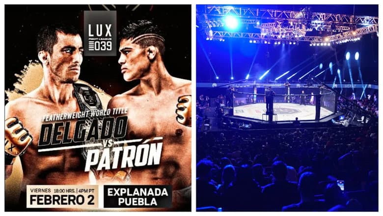 Backdrop from LUX Fight League 039