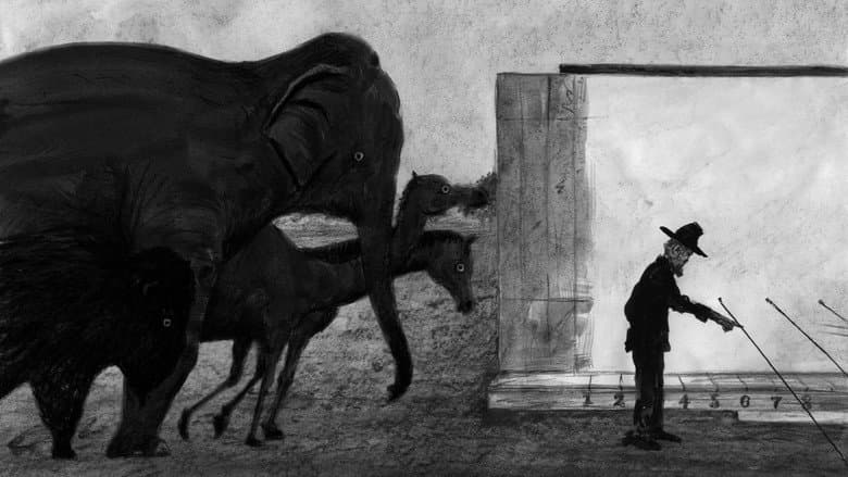 Backdrop from Muybridge's Strings