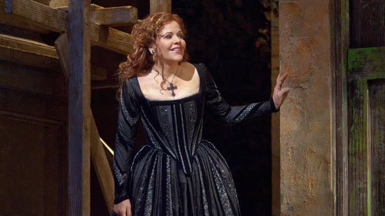 Backdrop from Händel: Rodelinda