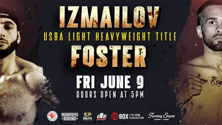 Backdrop from Ali Izmailov vs. Charles Foster