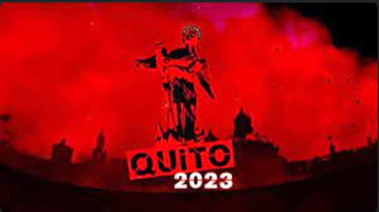 Backdrop from Quito 2023