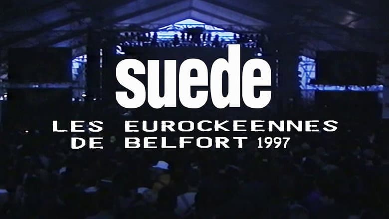 Backdrop from Suede - Live at Belfort Festival 1997