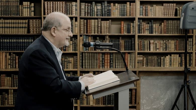 Backdrop from Salman Rushdie: Death on a Trail