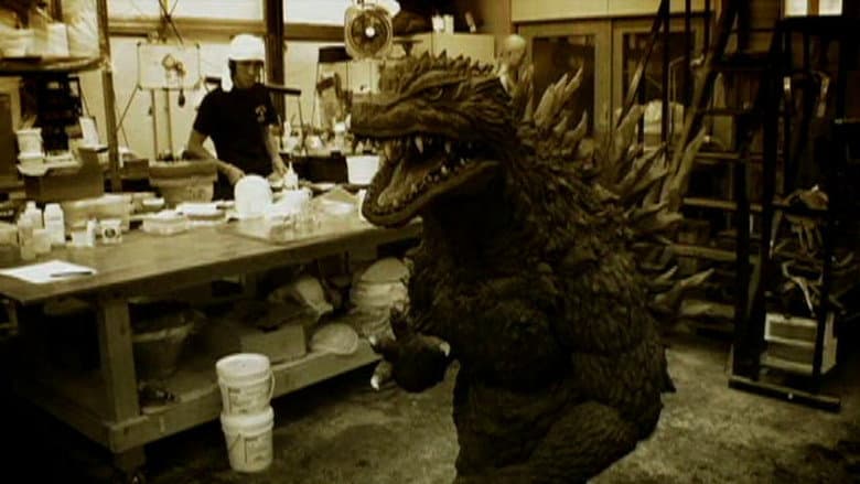 Backdrop from Bringing Godzilla Down to Size: The Art of Japanese Special Effects