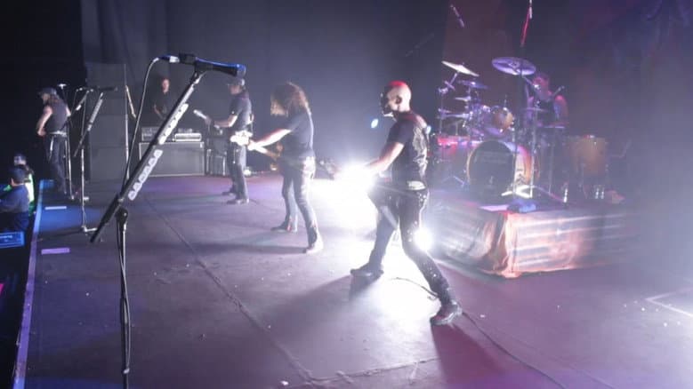 Backdrop from Accept : Live in Chile