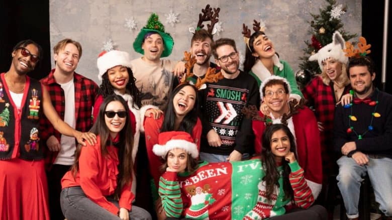 Backdrop from Under the Mistletoe