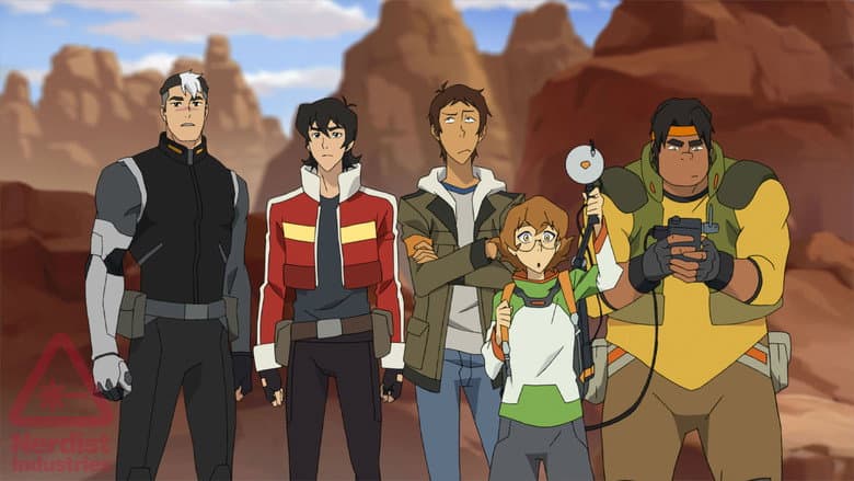 Backdrop from The Rise of Voltron