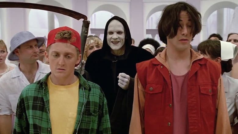 Backdrop from Bill & Ted's Bogus Journey