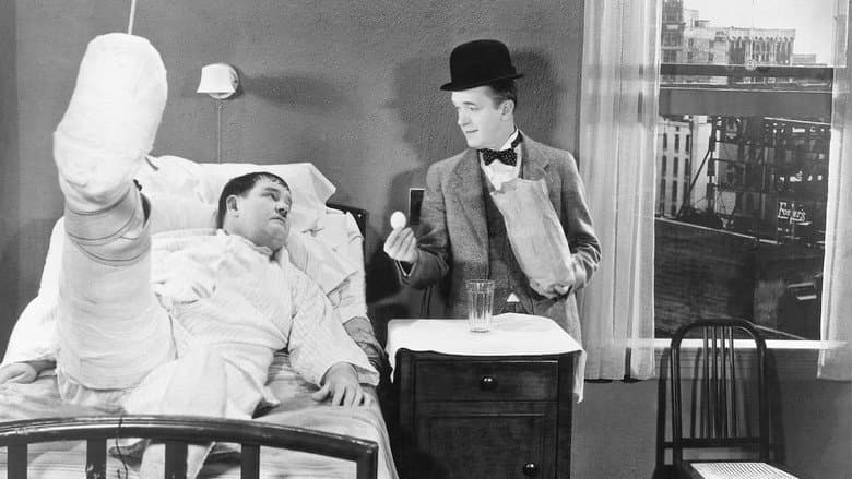 Backdrop from County Hospital