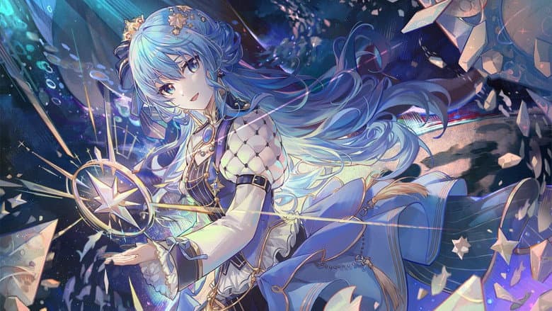 Backdrop from Hoshimachi Suisei 1st Solo Live "STELLAR into the GALAXY"
