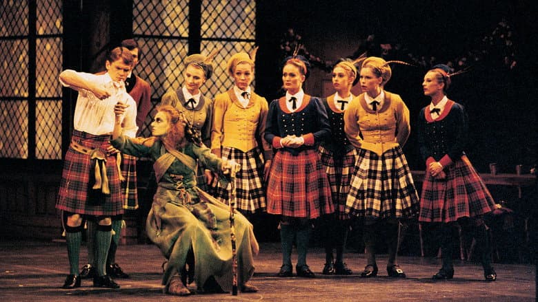 Backdrop from La Sylphide - The Royal Danish Ballet