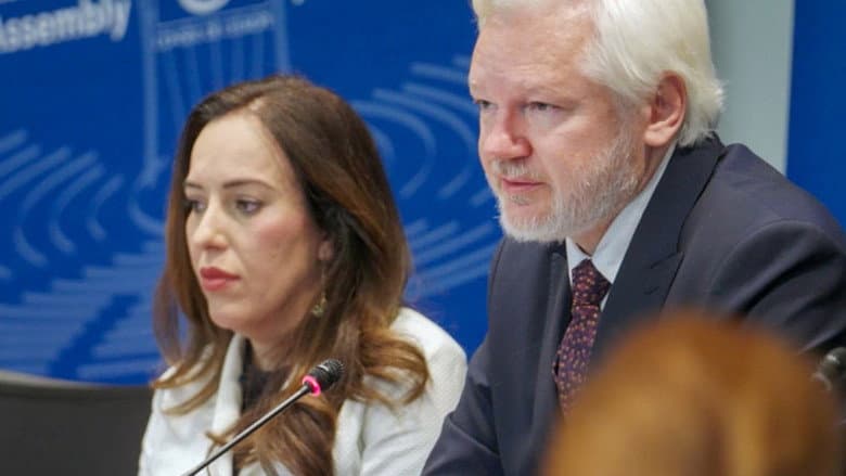 Backdrop from Julian Assange: Silenced