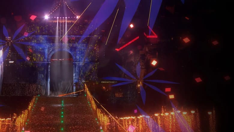 Backdrop from La Grande Soirée du 31 de Paris