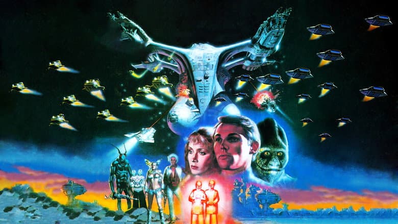 Backdrop from Battle Beyond the Stars
