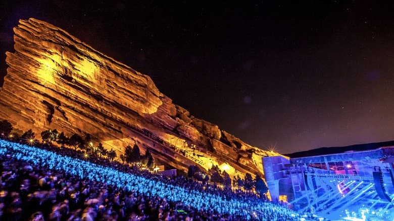 Backdrop from Incubus - Alive at Red Rocks
