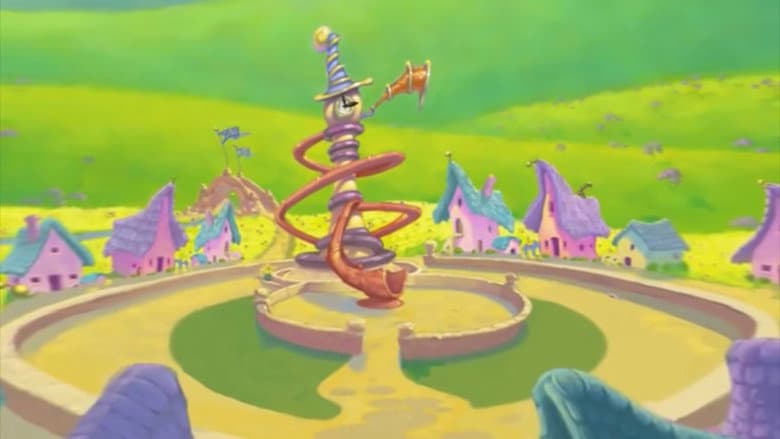 Backdrop from VeggieTales: A Snoodle's Tale