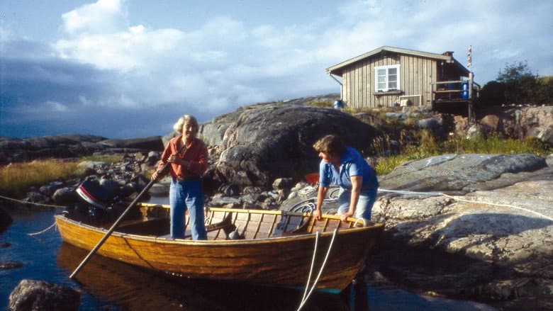Backdrop from Moominland Tales: The Life of Tove Jansson