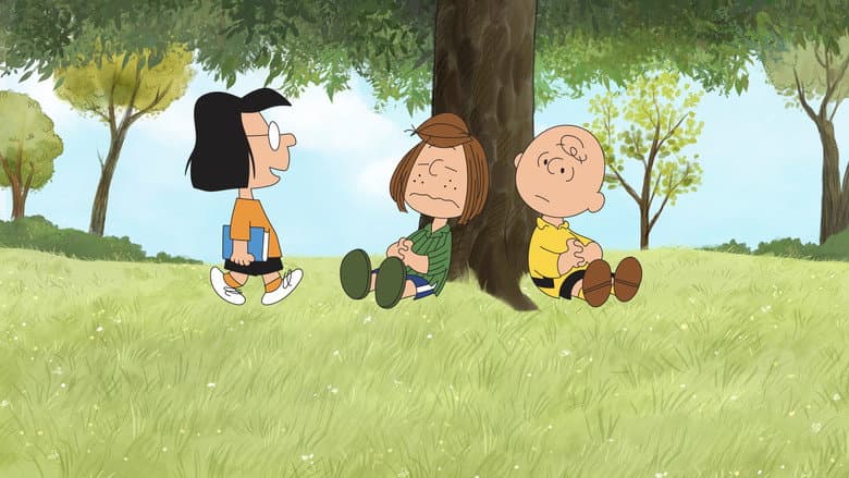 Backdrop from There's No Time for Love, Charlie Brown
