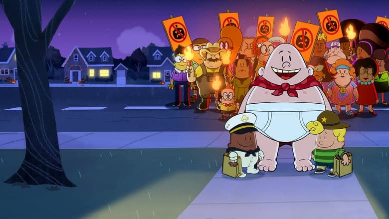Backdrop from The Spooky Tale of Captain Underpants Hack-a-ween