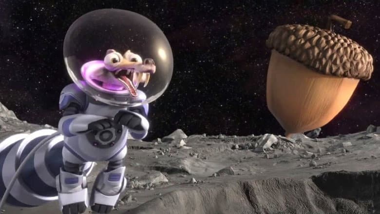 Backdrop from Cosmic Scrat-tastrophe